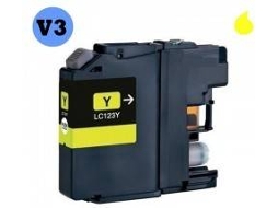Tinteiro BROTHER IBR-123Y Amarelo