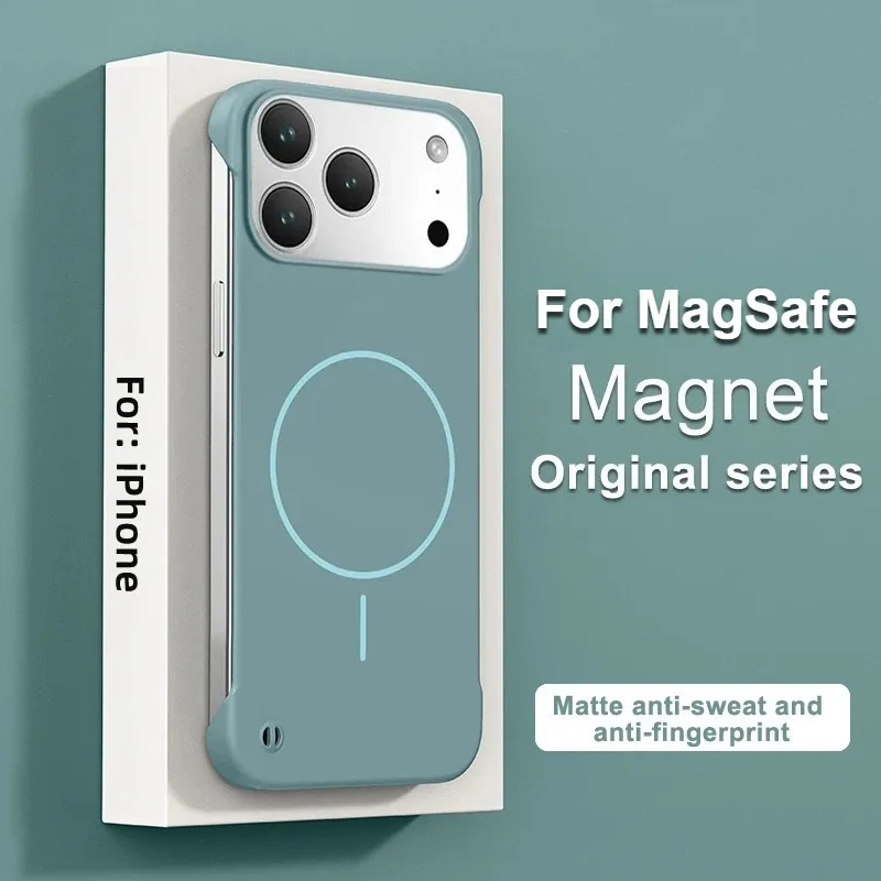 (azul, Iphone 13) Capa Rígida Fosca Com Dissipação De Calor, Toque Suave, Ultrafina, Sem Bordas E Compatível Com Magsafe