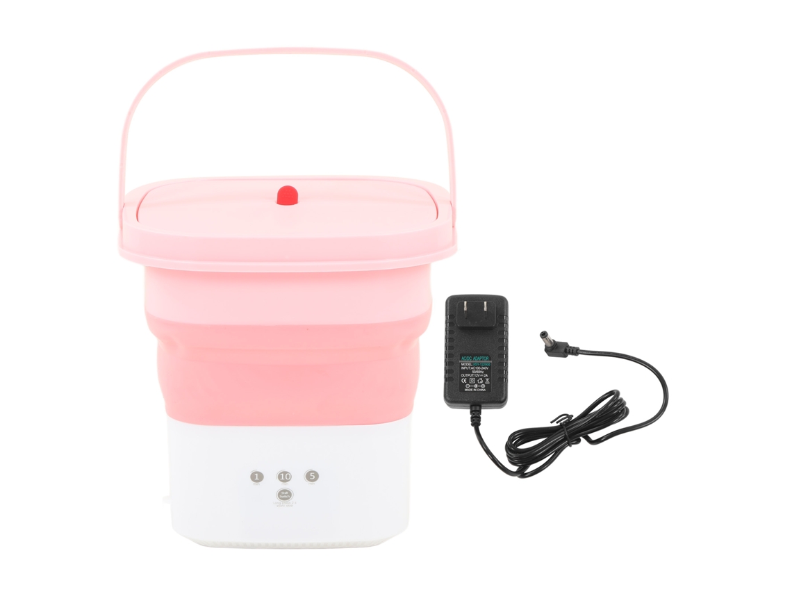 Máquina de lavar dobrável portátil mini 6l alta capacidade S/MARCA