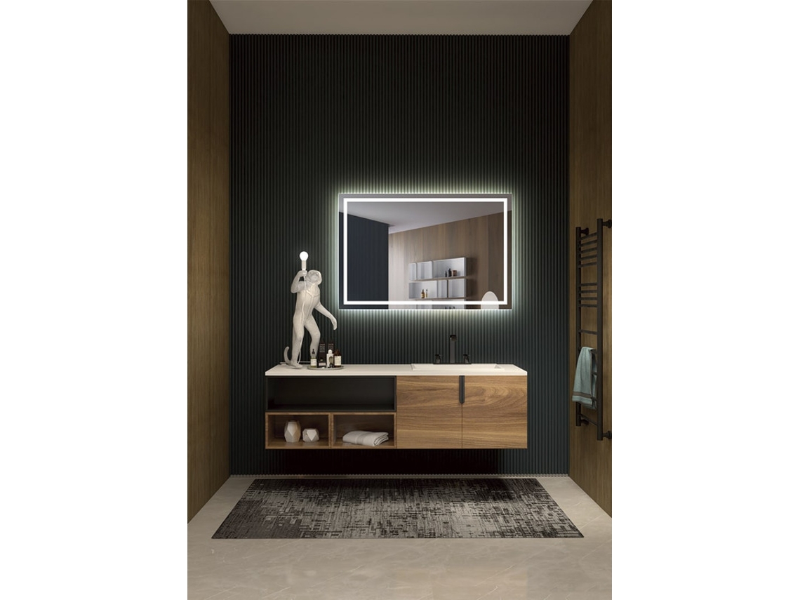 Espelhos Retroiluminados com Iluminação Frontal com Luz Fria 60X80Cm MICE COLLECTION