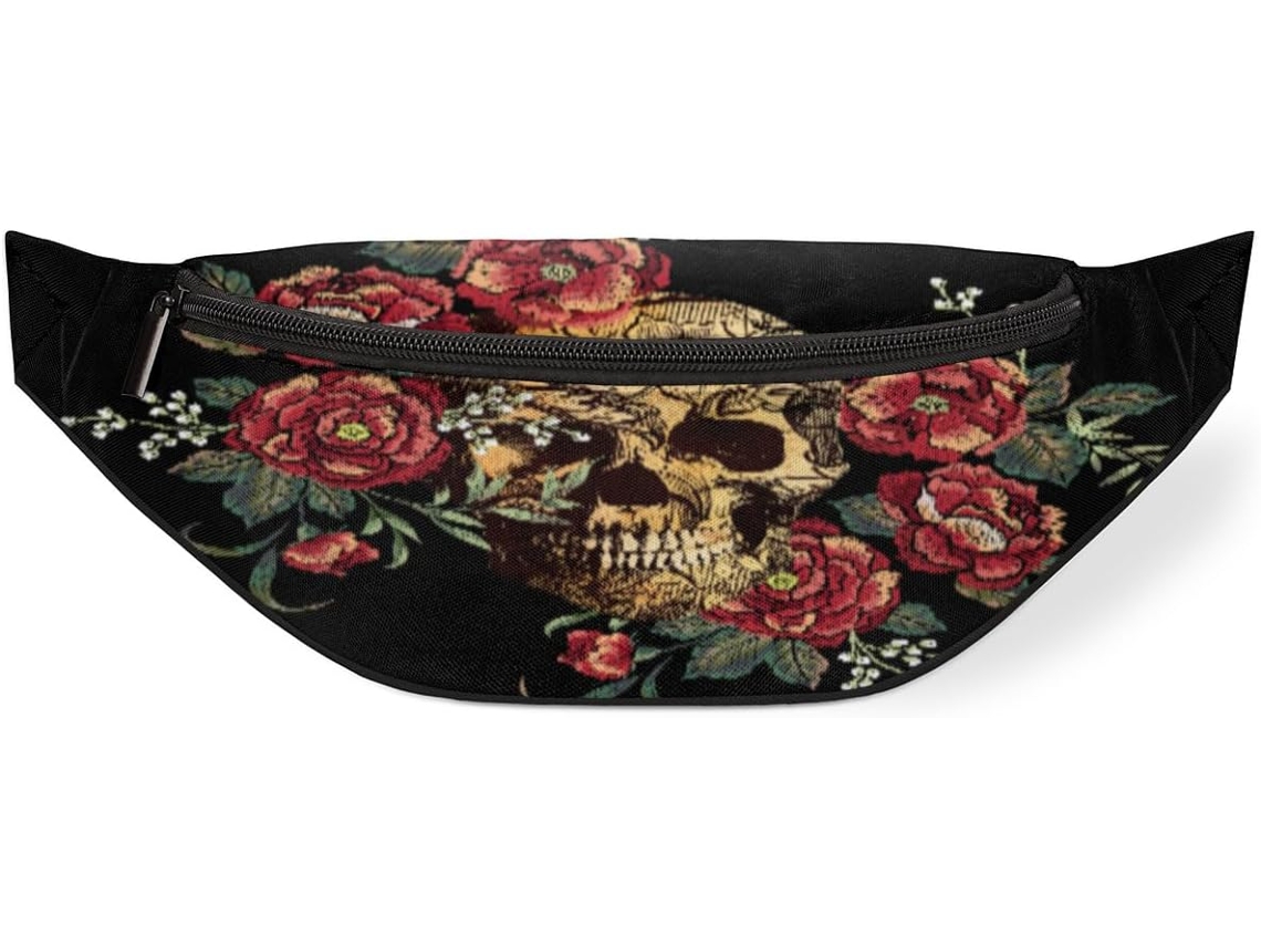 Pochete Vintage para Homens Estampas Impermeável de Alta Qualidade