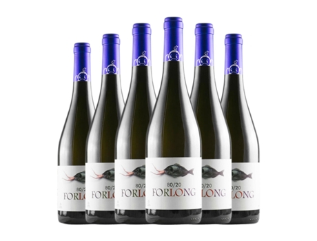 Vinho branco FORLONG 80/20 Blanco Palomino Fino Vino de la Tierra de Cádiz Crianza (0.75 L - 6 Unidades)
