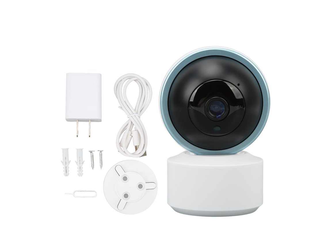 2026 câmera de Vigilância Sem Fio Wifi 1080p com Visão Noturna e Voz Bidirecional para Segurança Residencial