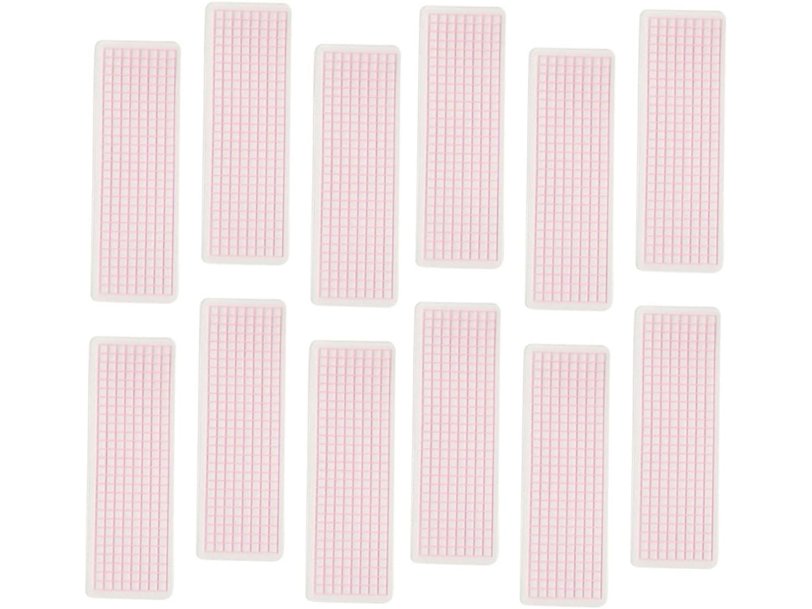 Organizador De Fitas Washi, 50 Peças, Rosa, 5x15 Cm, Prático.