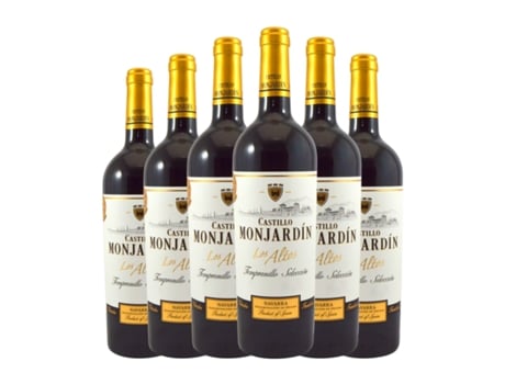 Vinho CASTILLO DE MONJARDÍN Los Altos Tempranillo Navarra Crianza (0.75 L - 6 Unidades)