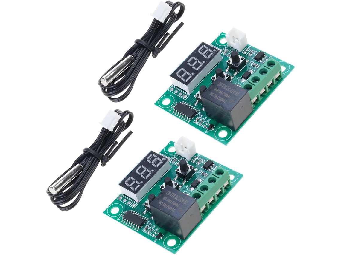 Módulo Controlador De Temperatura Digital Com Sonda Ntc10k, Precisão