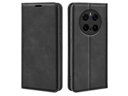 Capa De Celular De Couro Com Sucção Magnética Retro-skin