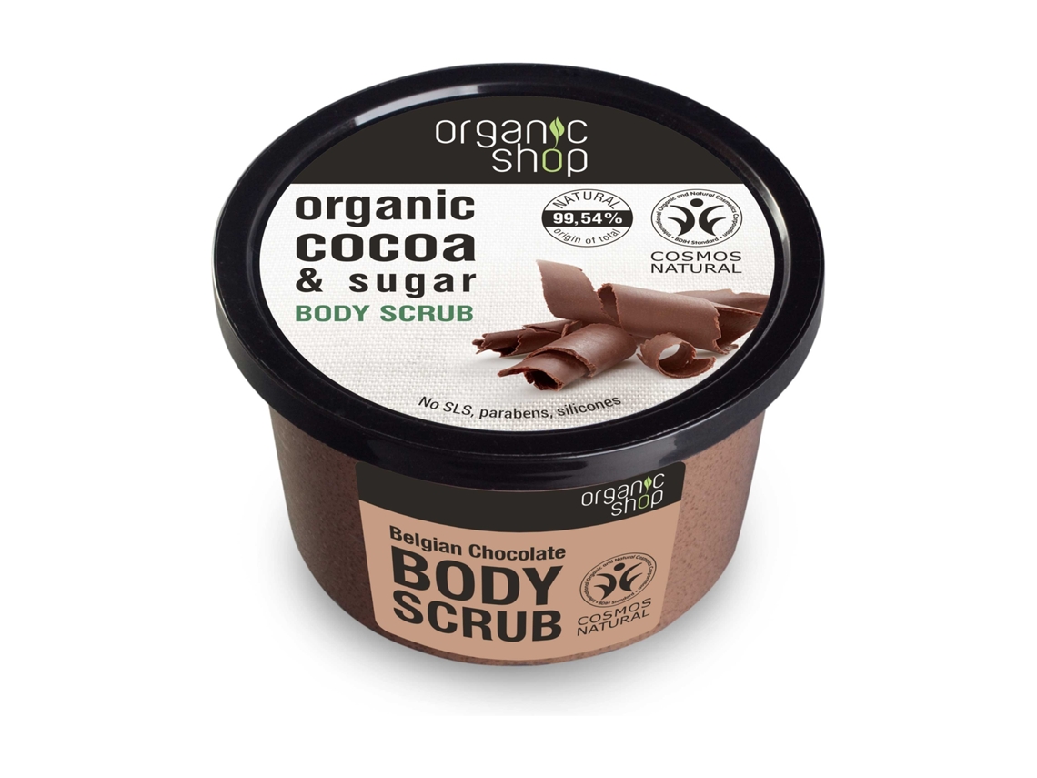 Creme de Rosto ORGANIC SHOP Chocolate Belga (250 ml)