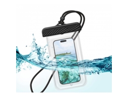 Bolsa Para Smartphone Flutuante À Prova De Água Reforçada Com Fita Para O Pescoço