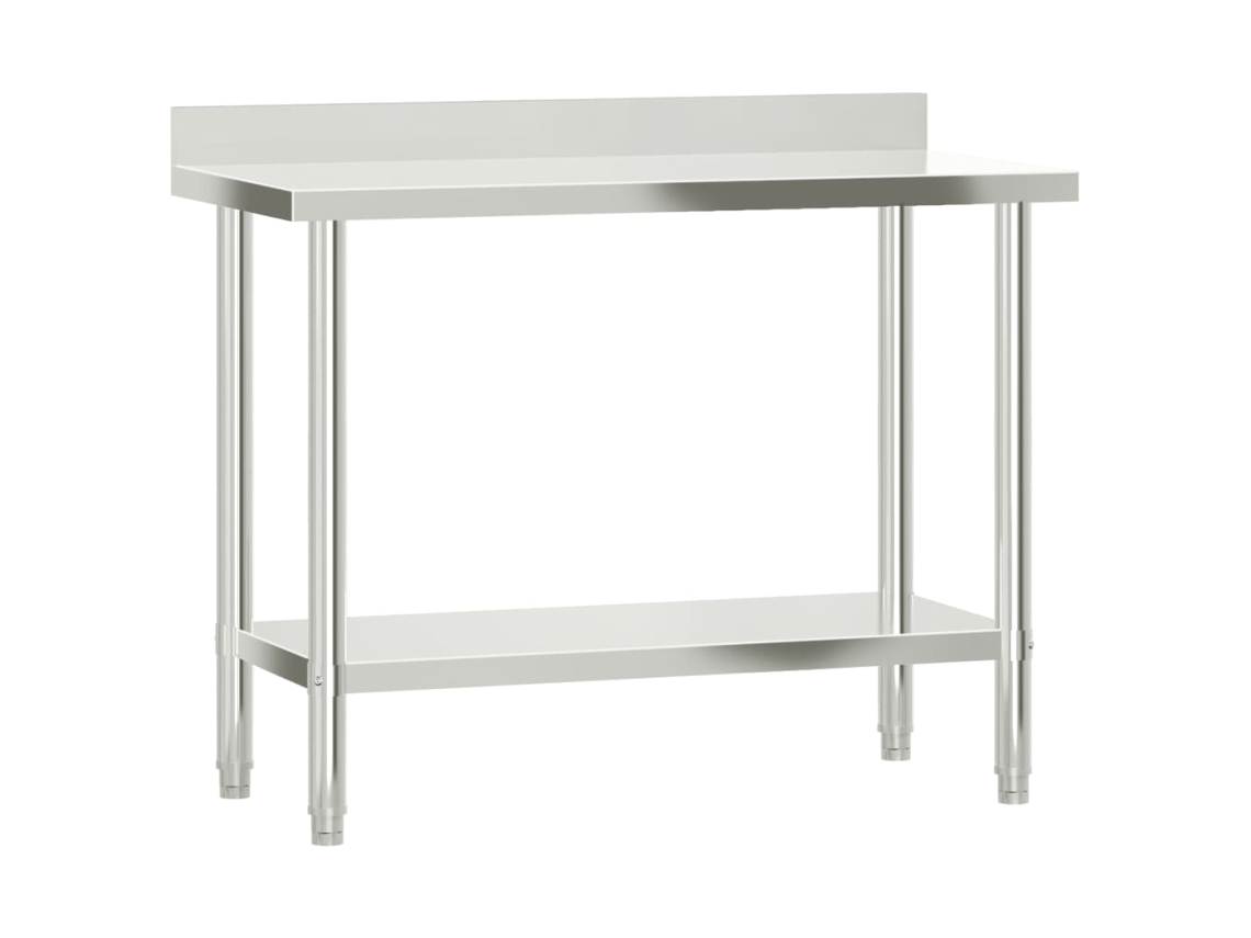 Kitchen Work Table, Kitchen Work Tables Vidaxl (110 X 55 X 93 Cm)