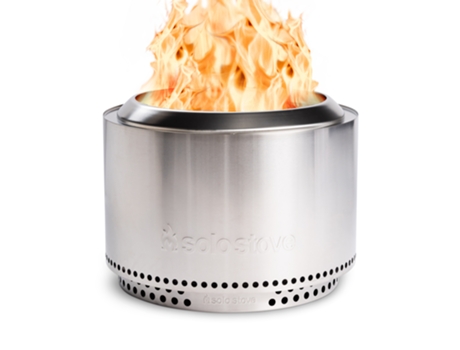 Yukon Braseiro de Lenha com Suporte SOLO STOVE (68,5 x 50,5 cm - Aço Inoxidável)