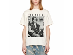 Rockinstone Breakfast Club Movie The Punk Solid Natural Adult T-shirt Size:xxl
