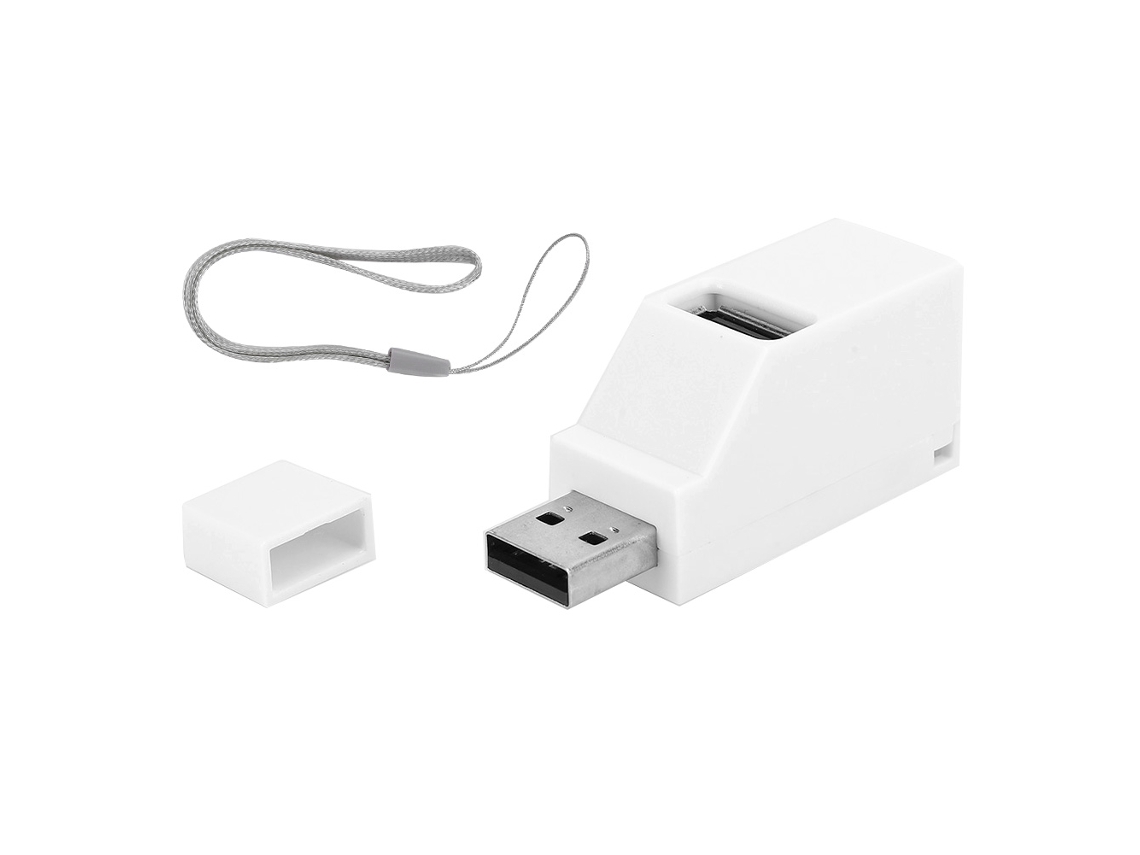Conector USB 2.0 3 em 1 Hub Splitter S/MARCA