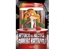 Livro Atenció Als Bigotis... Arriba Ratinyol! de Gerónimo Stilton (Catalão)