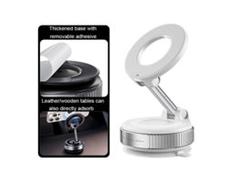 Suporte Magnético Dobrável Para Celular Com Forte Ímã E Rotação De 360° Para Mesa.