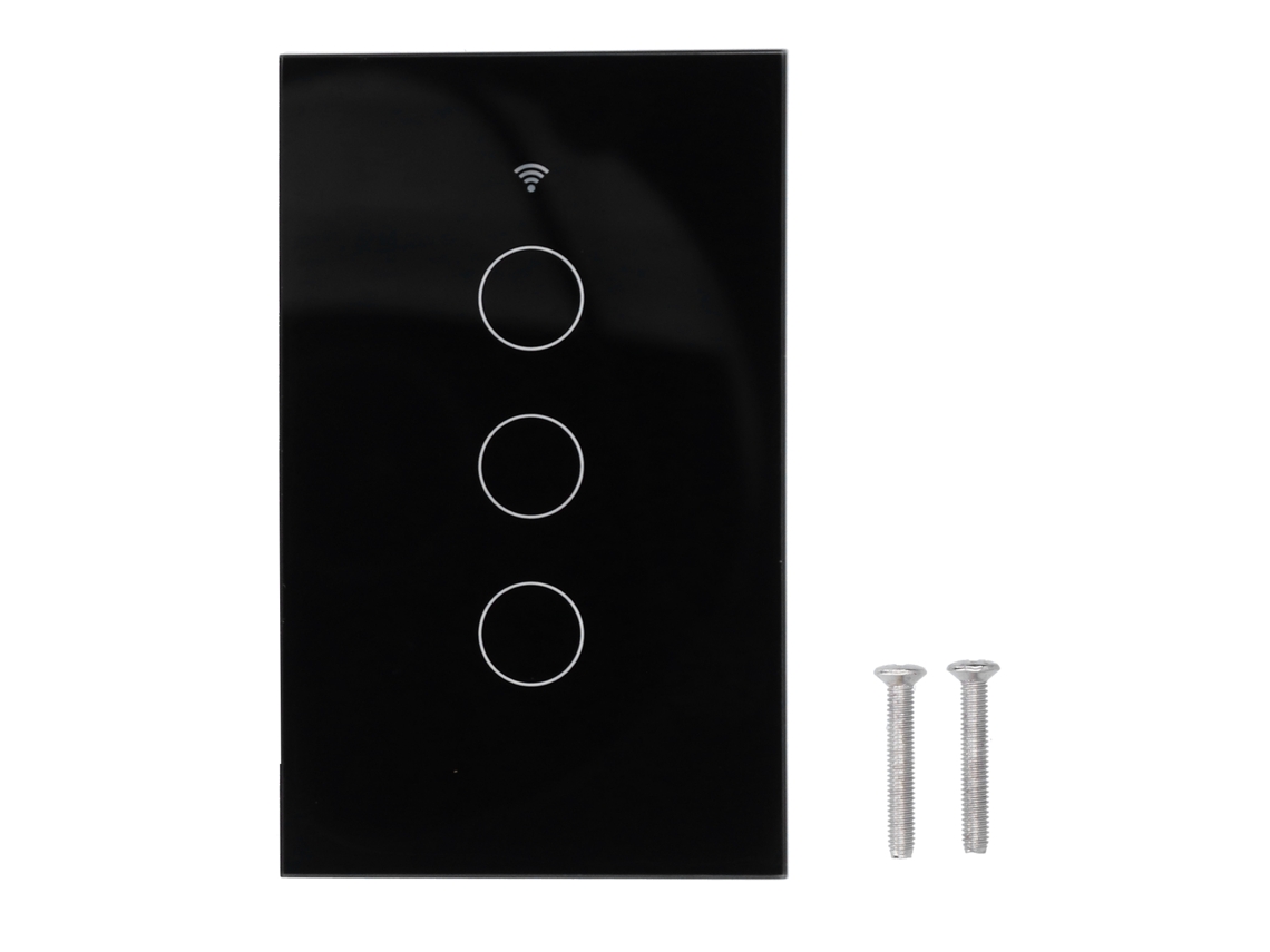 Interruptor Inteligente LAXISCREED 3 Vias Tuya Zigbee