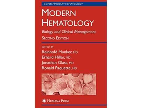Livro Modern Hematology de Reinhold Munker (Inglês)