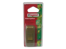 Interruptor Da Lâmpada 2 A Ouro Velho Legrand