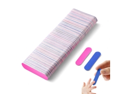 Mini Lixas de Unhas Pacote com 100 2 Polegadas Descartáveis Dupla Face NEVEANCE