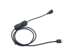 Extensor De Cabo Usb Flexível Com Interruptor Liga Desliga Para Conector Doméstico Durável