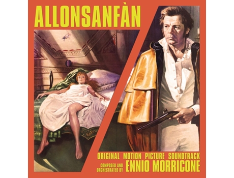 Ennio Morricone Allonsanfan Original Motion Picture Soundtrack Vinil Vermelho Transparente Edição Limitada Rsd 2024