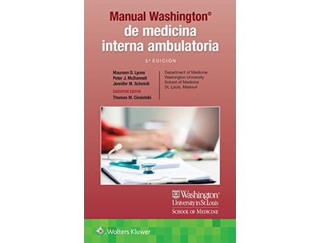Livro Manual Washington de medicina interna ambulatoria de Maureen Lyons, Peter Mcdonnell et al. (Espanhol)