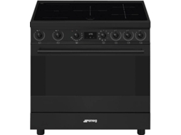 Fogão SMEG Sinfonia C9IMN2 (115 L - Indução - Preto Mate)