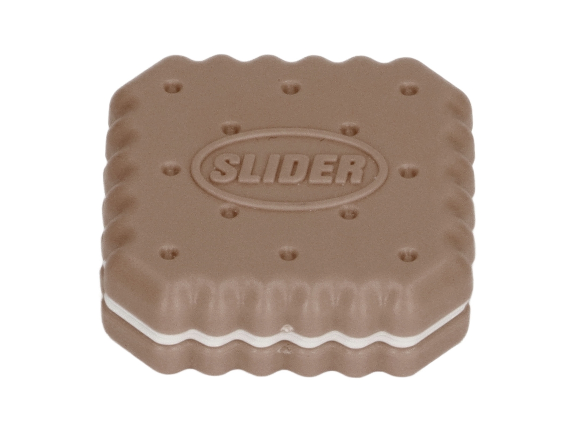 Mali brinquedo Slider Push Magnético Biscoito Portátil Alivio Estresse Ansiedade Ponta Dedos Marrom