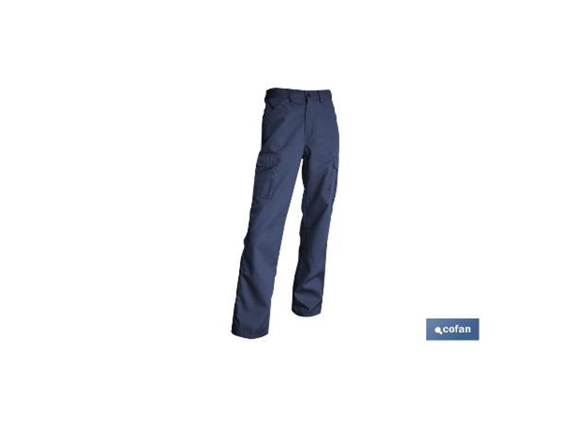 Pantalon trabajo servet 245 gms/m gris t-50