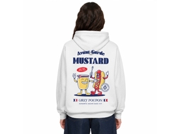Rockinstone Keen As Mustard White Hoodie Unique Designer Style