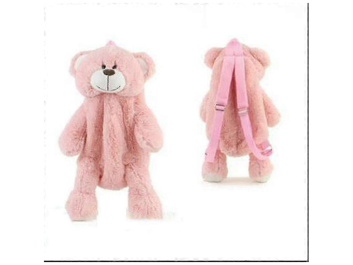2026 mochila Nueva para Mujer Con Diseño de Peluche, Bolso Informal Con Estampado de Oso de Dibujos Animados, B2305
