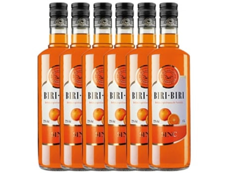 Licor SINC Sinc Biri Biri Naranja (1 L - 6 unidades)