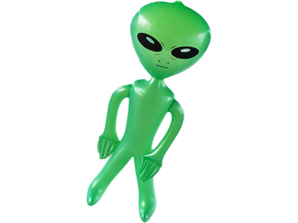 Decoração Inflável De Alienígena Para O Halloween, 90 Cm |