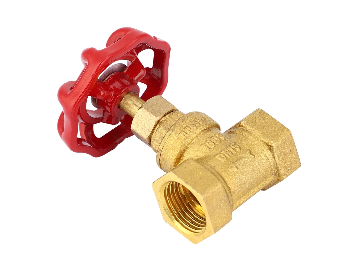Válvula De Esfera De Latão Dn15 G1/2" Laxiscreed, Dupla Vedação, Para Água E Gás
