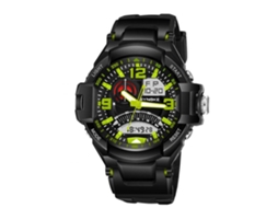 Reloj Deportivo Multifuncional Electrónico De Moda Para Natación Synoke (negro Verde)