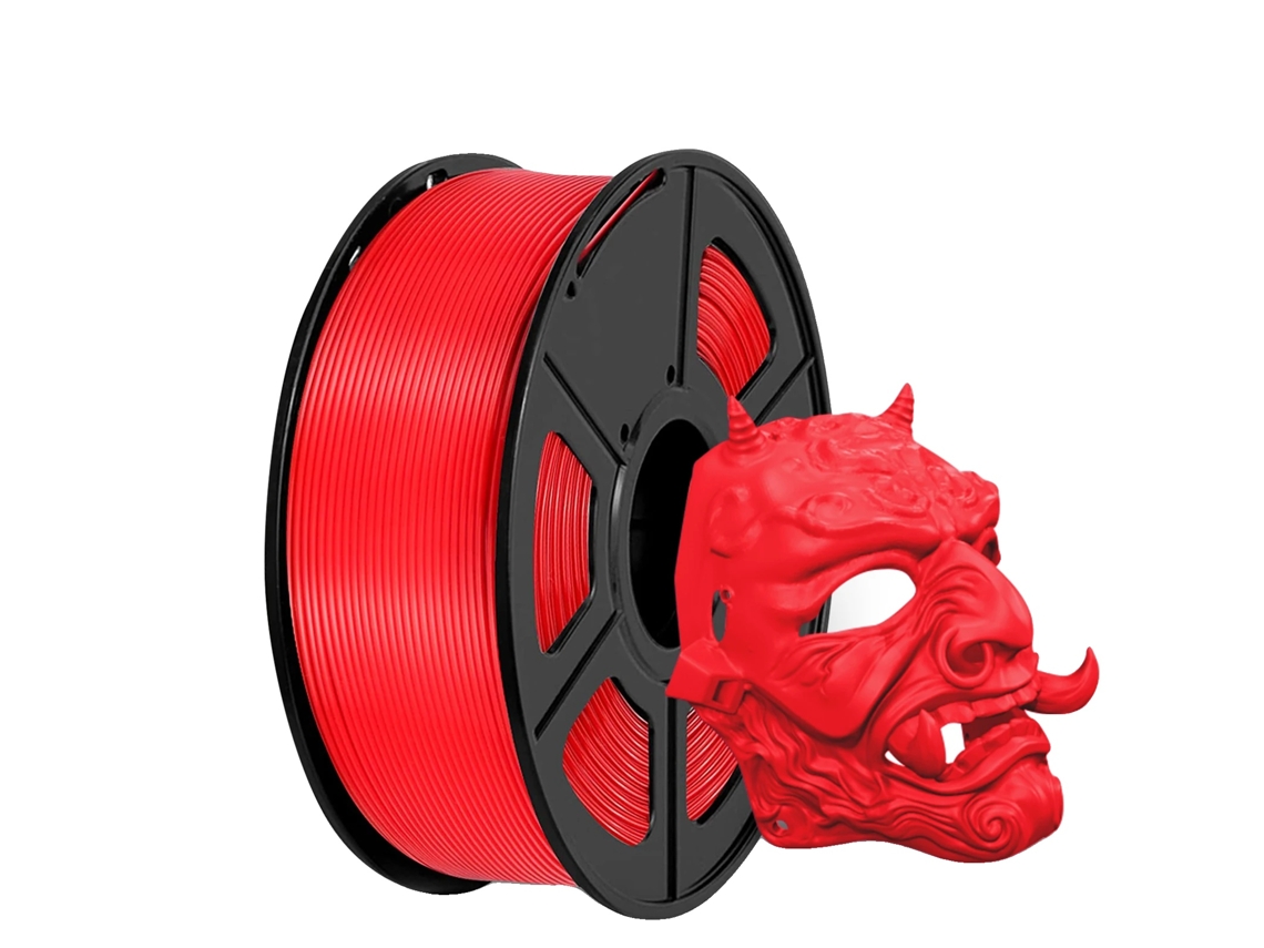 Filamento Para Impressora 3d, 1,75 Mm De Diâmetro, Material Pla, Várias Cores, Vermelho Slowmoose