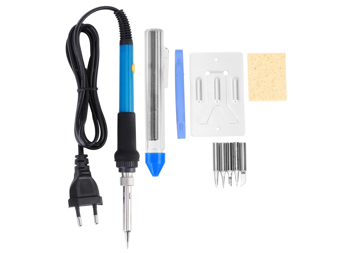 Juego De Soldador Elétrico Con Termostato De Temperatura Ajustable 60w Suministros Industriales