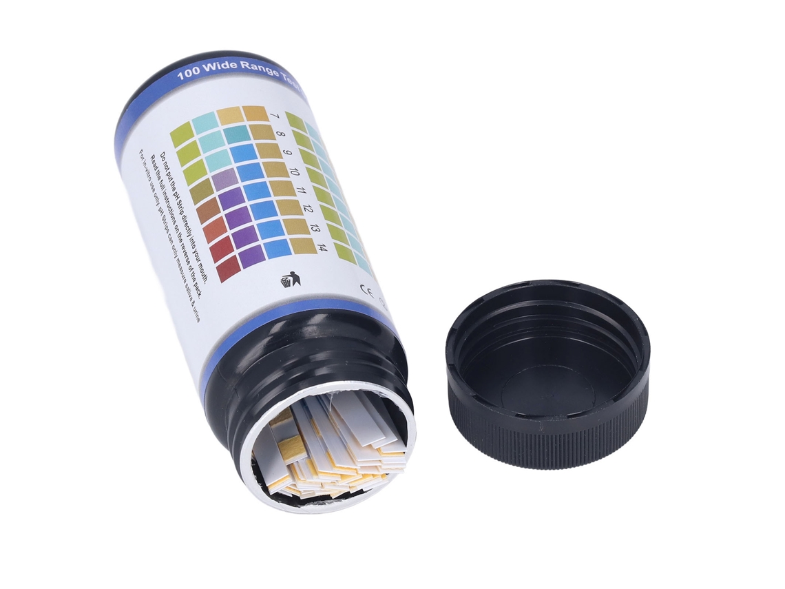 Teste De Ph Fitas Colorimétricas 15 Segundos Fácil Uso