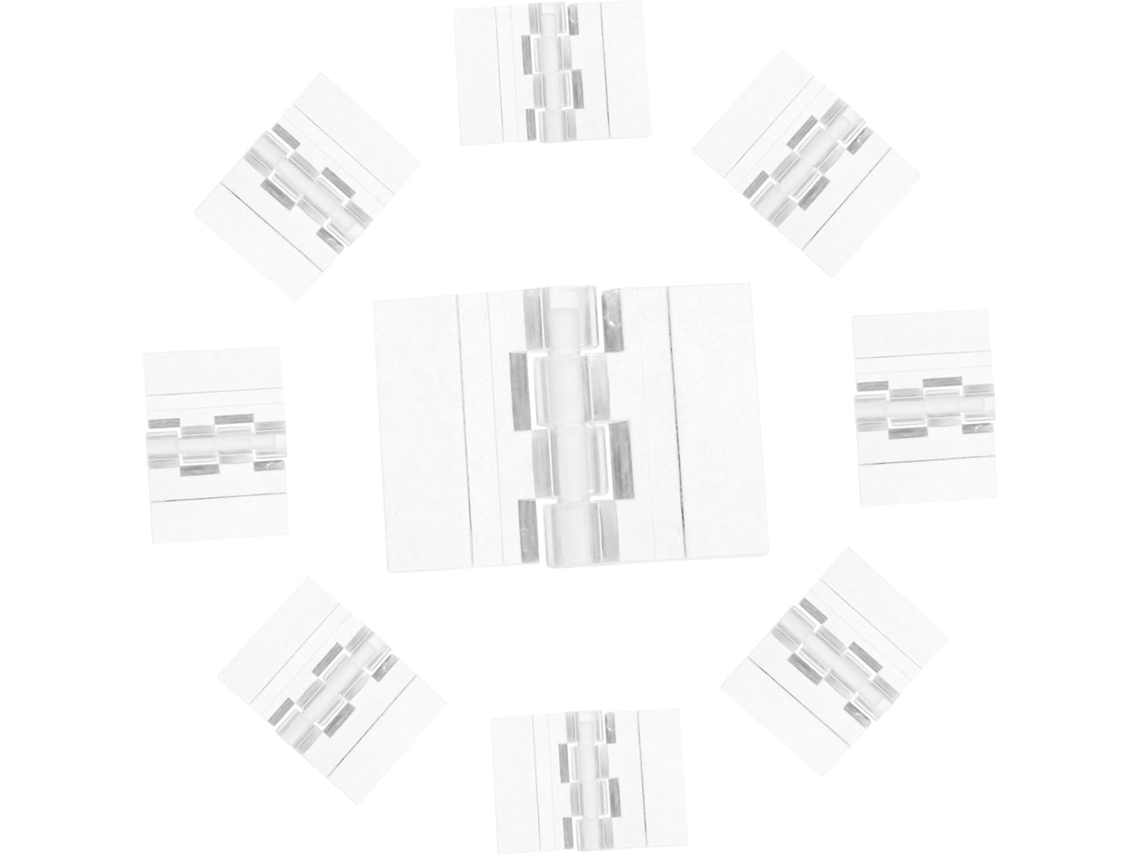 Conjunto De 10 Pequenas Acrílico Para Portas Armários E Tampas
