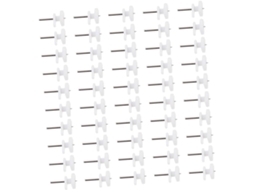 Galpada 100-ganchos Invisíveis Para Quadros, Kit Para Pendurar Porta Retratos Em Drywall Sem Marcas, Mini Pregos, 100 Peças