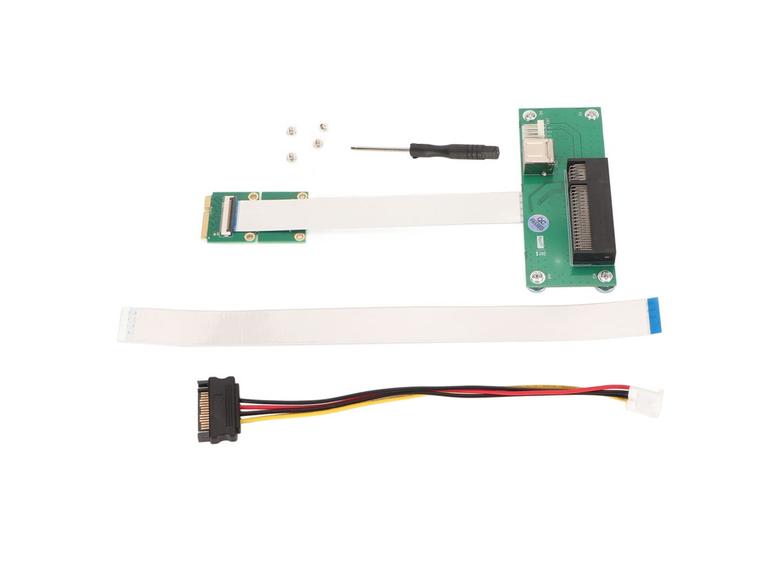 Placa Riser Mini Pcie Para Pcie Express 8x Usb Com Cabo Fpc De Alta Velocidade