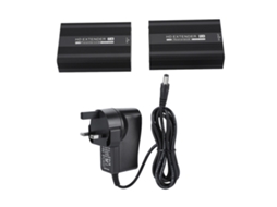 Extensor de Interface Multimídia Hd 1080p com Função Poe Até 150m Transmissor Receptor Uk Plug