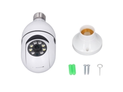 Light Bulb Security Camera 2.4g Wireless Wifi Remote Monitoring Night Vision Light Socket Security Camera 110‑220v LAXISCREED