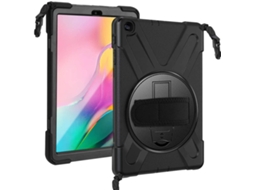 Kit Capa e Suporte Samsung Galaxy Tab A 10.1 2019 4SMARTS Preto