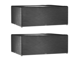 Vidaxl Capas Móveis De Jardim 2 Pcs 16 Ilhós 278x204x105 Cm Retangular