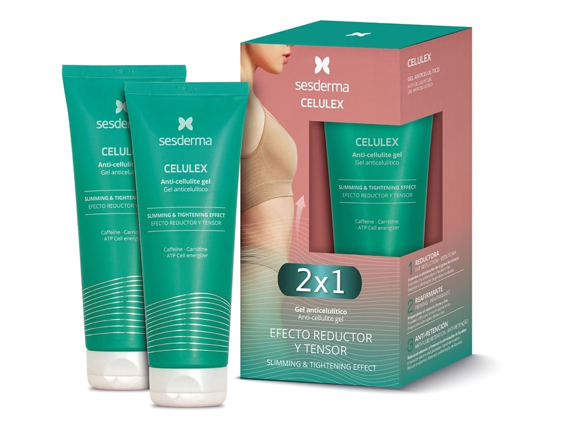 Pack de 2 Gel Anti Celulítico SESDERMA Celulex (Outlet Grade A - 2 x 200 ml)