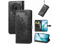 Capa De Celular Em Couro Com Estampa De Flor Mandala Para Nothing Phone 3a