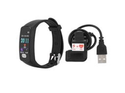 Pulseira Inteligente (monitoramento Ecg, Monitoramento De Frequência Cardíaca E Pressão Arterial) Pulseira Inteligente Ecg E07 Com Tela Colorida