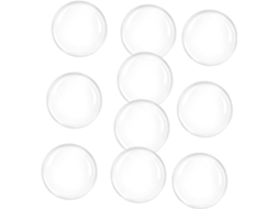 Coheali 10 Peças Batentes De Silicone Para Maçanetas Portas, Proteção De Parede, Estilo Silencioso