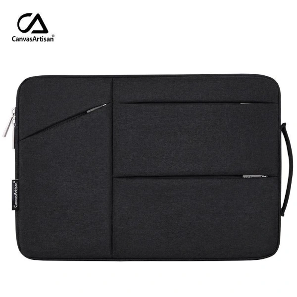 Bolsa Para Laptop / Capa Para Laptop / Capa Para Computador Preta De 12 Polegadas